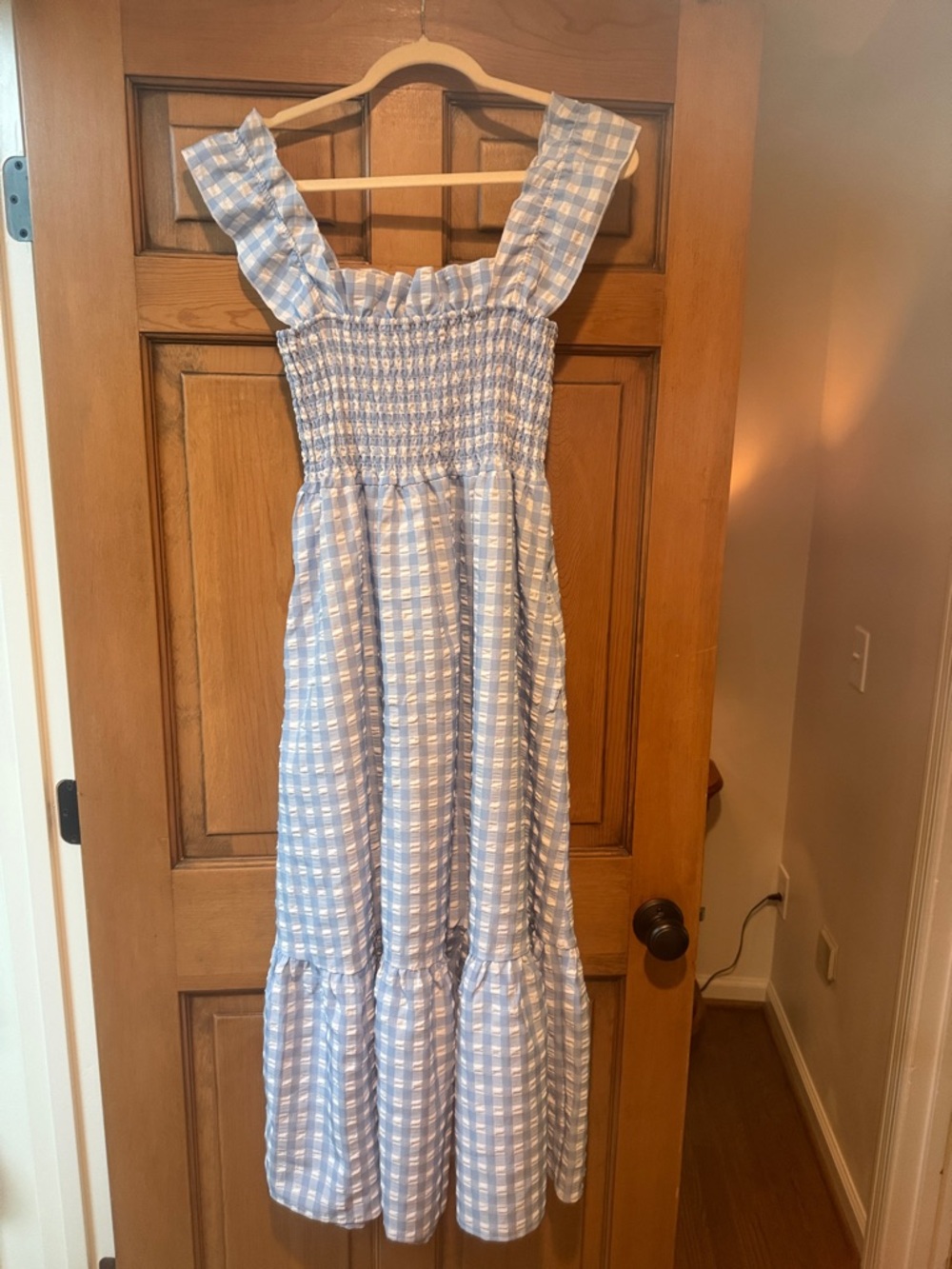 Blue Gingham Dress